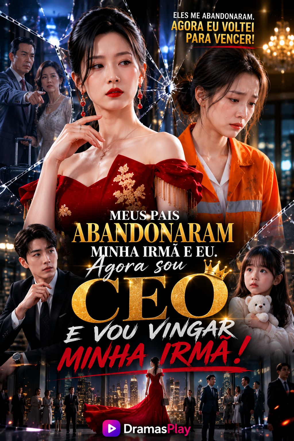 Meus pais abandonaram minha irmã e eu. Agora sou CEO e vou vingar minha irmã!
